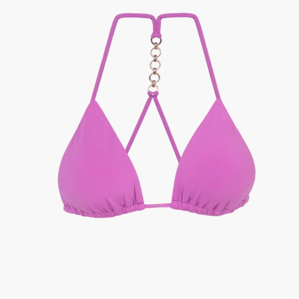 FINAL PRICE ❤️‍🔥 VIX ❤️‍🔥 GRETA T-BACK TRI-GRETA BIKINI TOP NWT SIZE XL - Picture 8 of 9